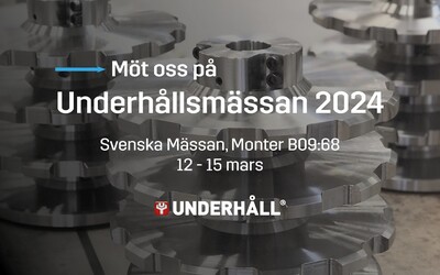 Träffa oss på Underhållsmässan i Göteborg!