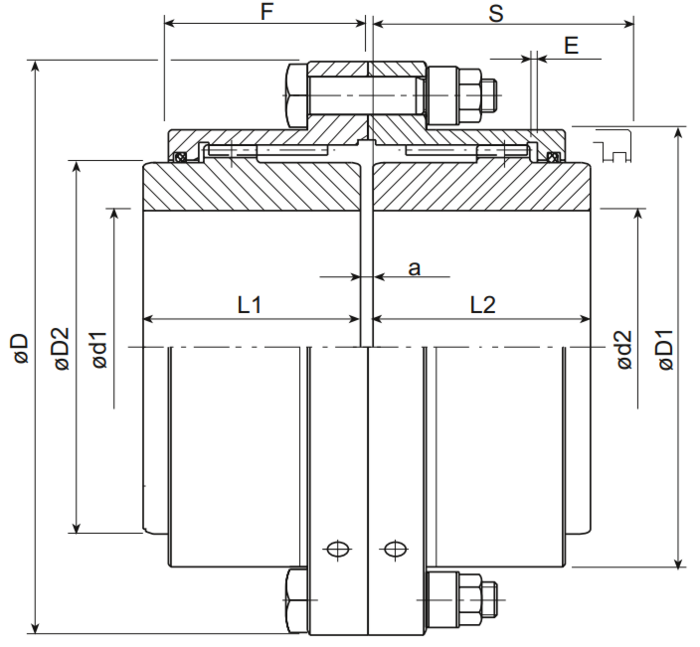 Jaure bågtandkoppling Ramström Transmission Transmission