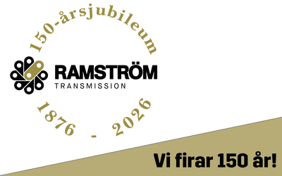 I år fyller Ramström Transmission 150 år! 